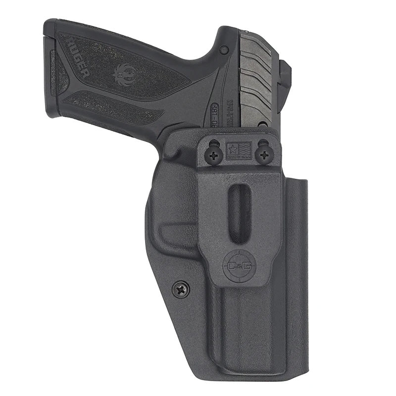 C&G Covert IWB Kydex Black Holster Ruger Security 9 RH