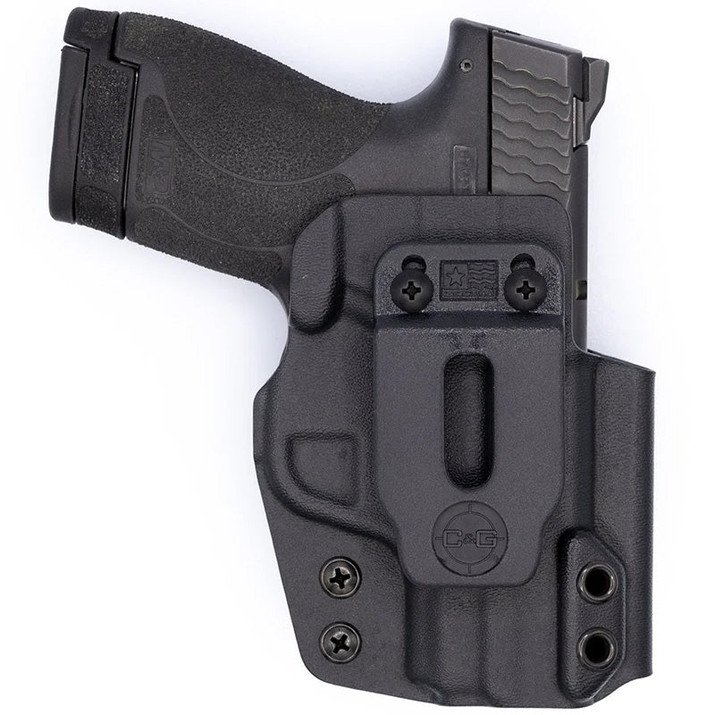 C&G Inside Waistband Covert Kydex Holster S&W Shield 9 40 LH Black