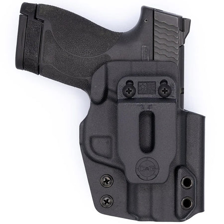 C&G Inside Waistband Covert Kydex Holster S&W Shield 9 40 LH Black
