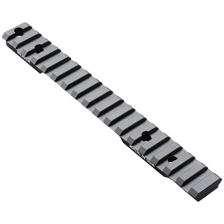 Weaver Mounts 99492 Extended Picatinny Base 20 MOA Black Anodized Aluminum Short Action
