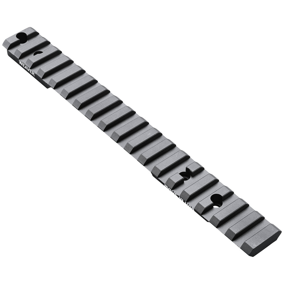 Weaver Mounts 99502 Extended Picatinny Base 20 MOA Black Aluminum Fits Remington 700/Howa 1500 Long Action