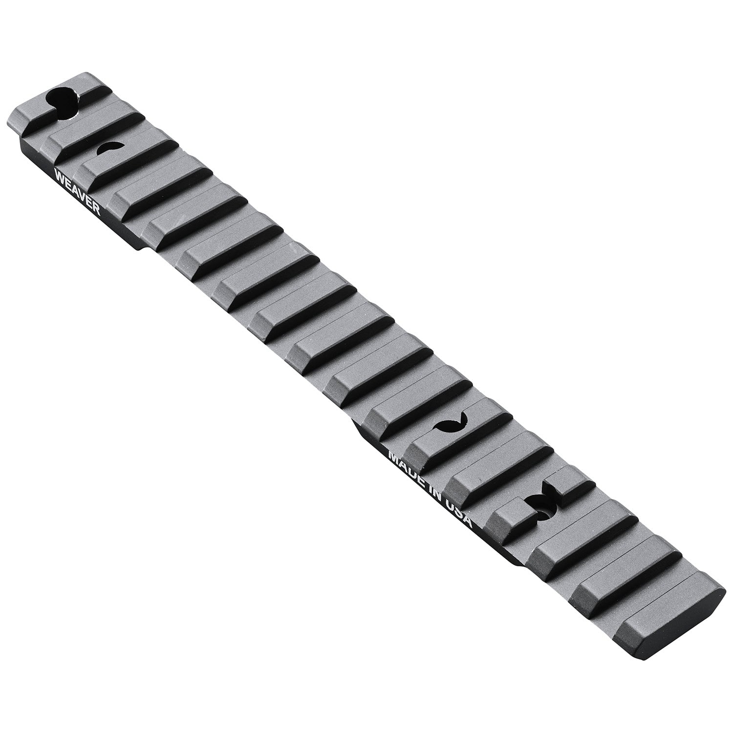Weaver Mounts 99503 Extended Picatinny Base Black Aluminum Fits Remington 700 Short Action
