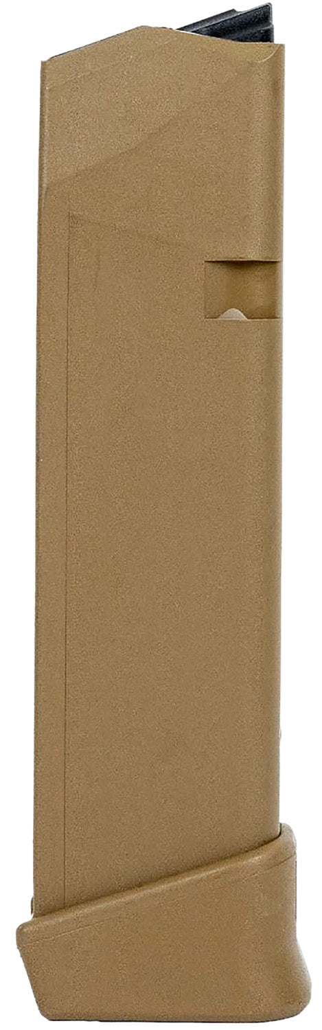 Glock 9mm Luger 19-Round Magazine Fits G17/19X Coyote Tan Polymer