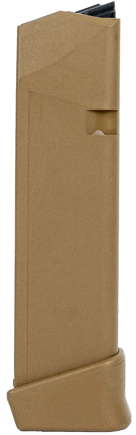 Glock 9mm Luger 19-Round Magazine Fits G17/19X Coyote Tan Polymer