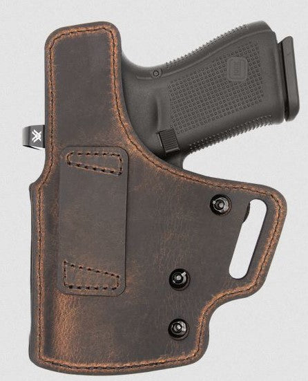 Versacarry Defender Alpha Outside Waistband Holster Size 2 3.0" Poly/Brown