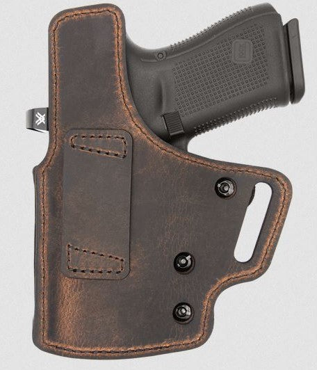Versacarry Defender Alpha Outside Waistband Holster Size 2 4.25" Poly/Brown