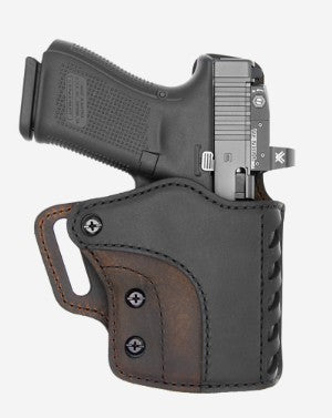 Versacarry Defender Alpha Outside Waistband Holster Size 3 3.5" Poly/Brown