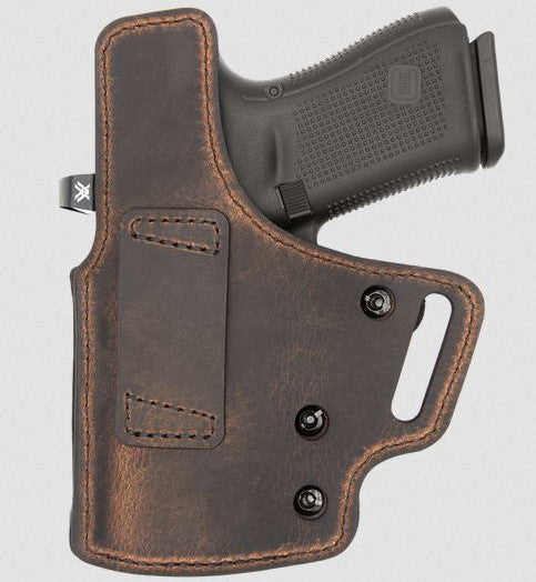 Versacarry Defender Alpha Outside Waistband Holster Size 3 4.0" Poly/Brown