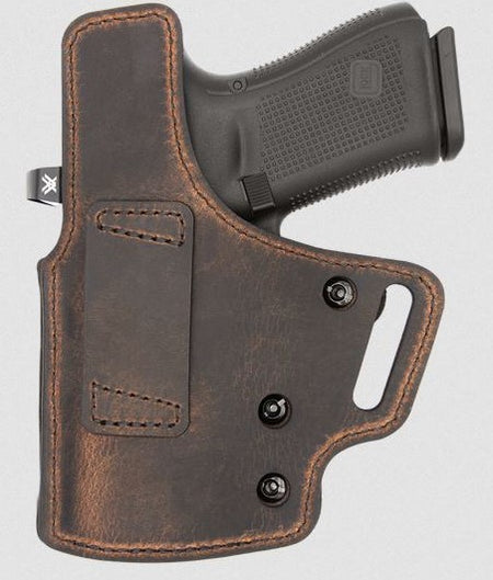 Versacarry Defender Alpha Outside Waistband Holster Size 4 3.0" Poly/Brown