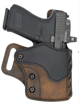 Sabre OWB Poly/Brown Holster Size 1 4.5" Barrel