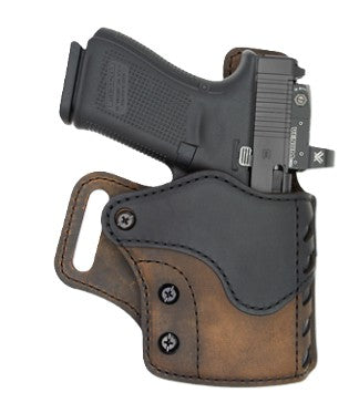Sabre OWB Poly/Brown Holster Size 2 3.0" Barrel