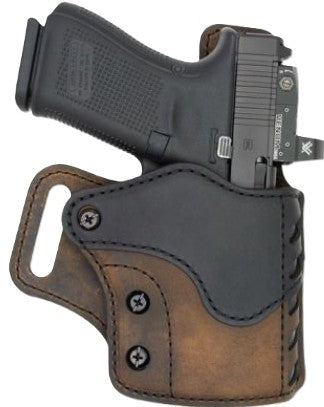 Sabre OWB Poly/Brown Holster Size 2 4.25" Barrel