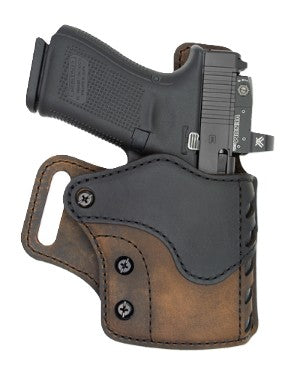 Sabre OWB Poly/Brown Holster Size 3 3.5" Barrel