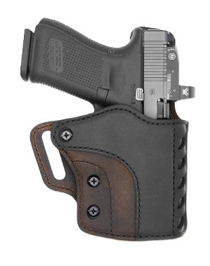 Sabre OWB Poly/Brown Holster Size 4 3.5" Barrel