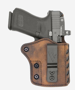Versacarry CVT2101-350 Covert IWB Holster Poly Brown Sz 1 3.5" Barrel