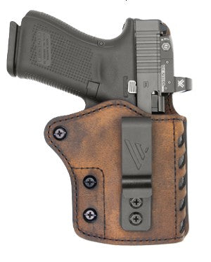 Versacarry CVT2101-400 Covert IWB Holster Poly Brown Sz 1 4.0" Barrel