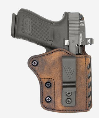 Versacarry CVT2101-450 Covert IWB Holster Poly Brown Sz 1 4.5" Barrel
