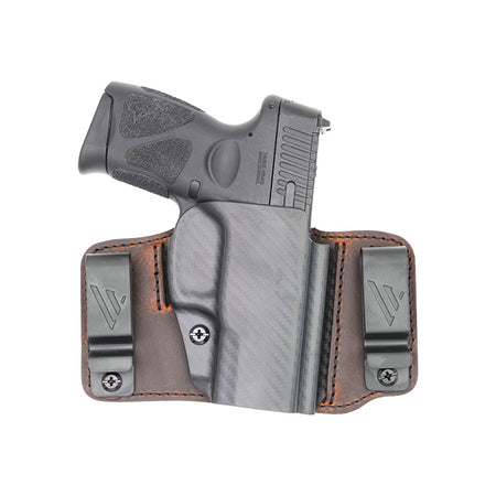 Versacarry Insurgent Deluxe Leather/Poly Hybrid Brown Holster Taurus GX4