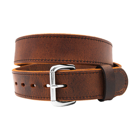 Versacarry BR502 Rancher Leather Gun Belt Brown 46" Sz 42