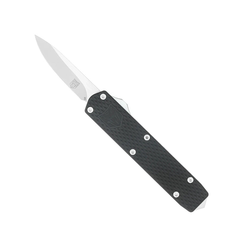 CobraTec CALI Mini Mamba Gen 2 OTF 1.99" Black D2 Steel Knife