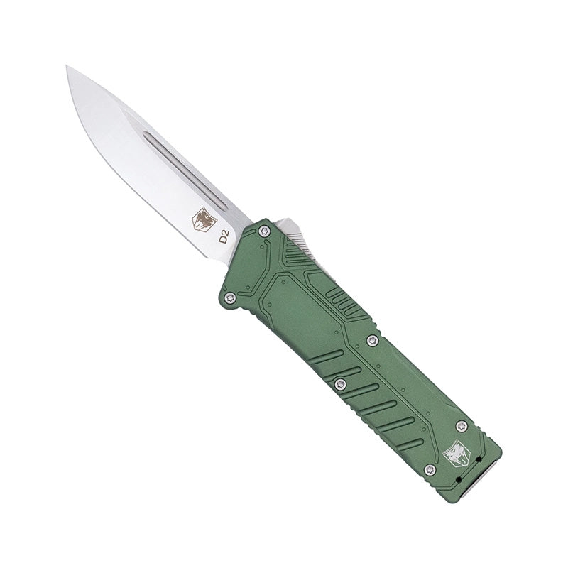 CobraTec Special Forces OD Green OTF Automatic Knife D2 Steel