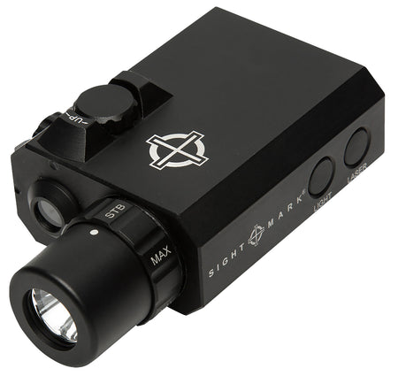 Sightmark LoPro Mini Combo Green Laser and Flashlight Sight SM25012 Matte Black 300 Lumens