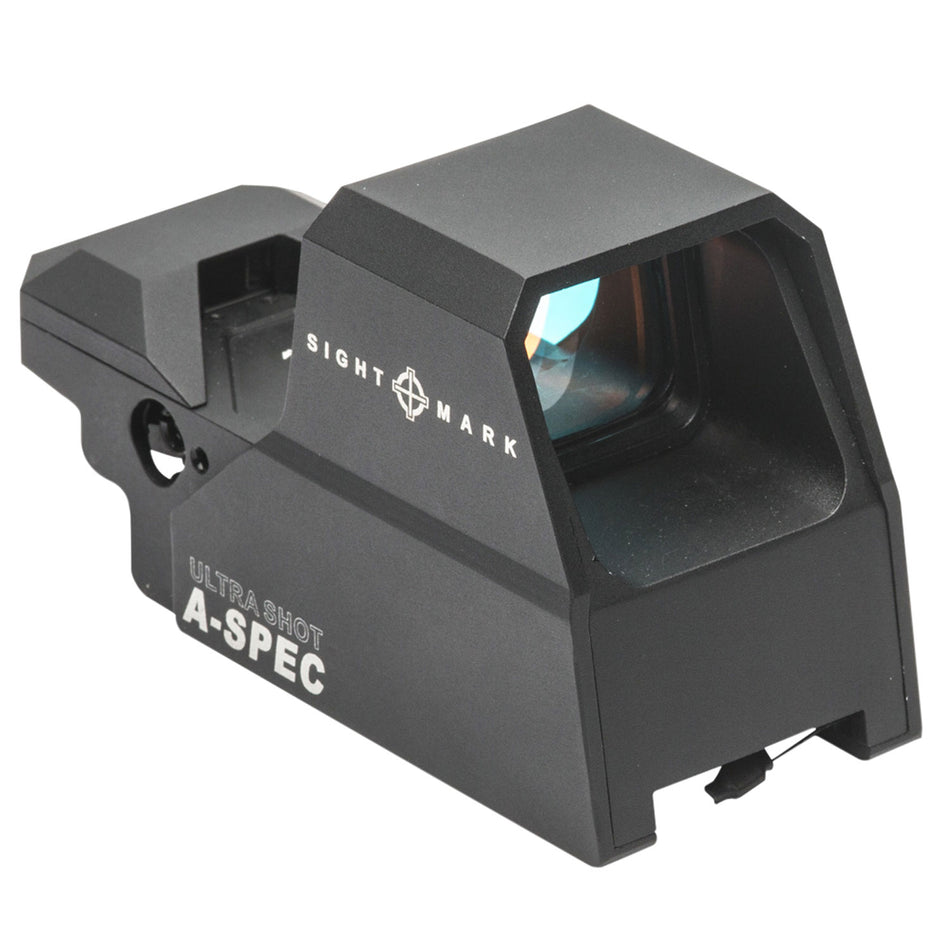 Sightmark Ultra Shot A-Spec SM26032 Open Reflex Sight Matte Black 3/5 MOA Red Dot