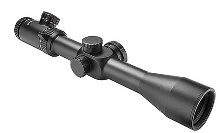 NcSTAR Shooters Series II 4-16x44 Illuminated Rifle Scope, Black