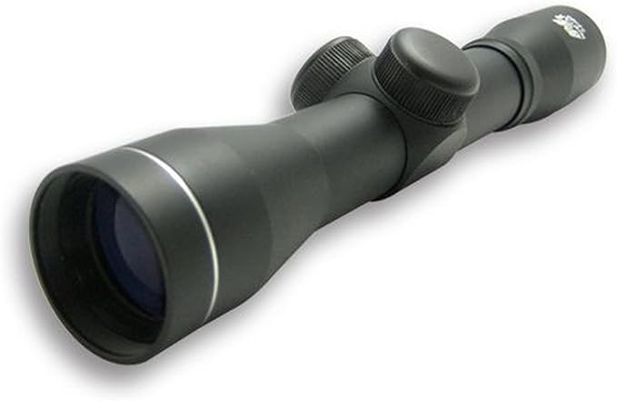 NcSTAR Pistolero 2.5x30 Pistol Scope, Blue Lens with Ring Set