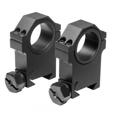 NcSTAR RB24 30mm Weaver Rings 1-Inch Insert 1.5" Height Black