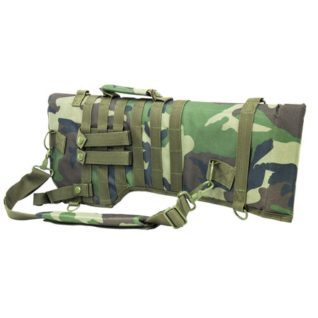 NcSTAR VISM Woodland Camo Tactical Rifle Scabbard
