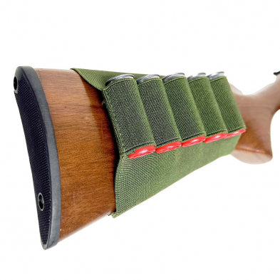 NcSTAR VISM Shotgun Stock Shell Pouch in Green