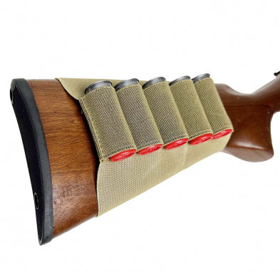 NcSTAR VISM Shotgun Stock Shell Pouch in Tan