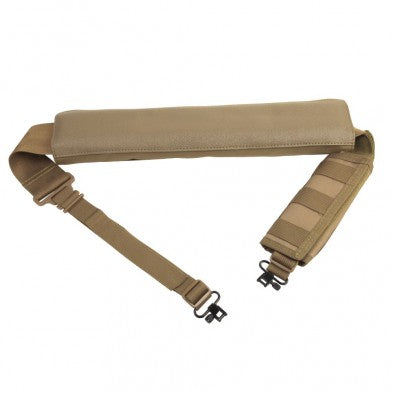 NcSTAR VISM Shotgun Bandolier Sling w/Sling Swivels Tan