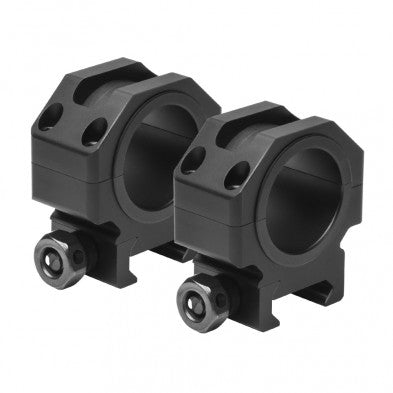 NcSTAR VISM 30mm Tactical Scope Rings Low 0.9 Inch Height Black