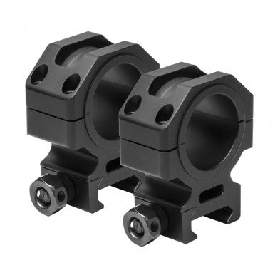 NcSTAR VISM 30mm Tactical Scope Rings Medium 1.1 Inch Height Black