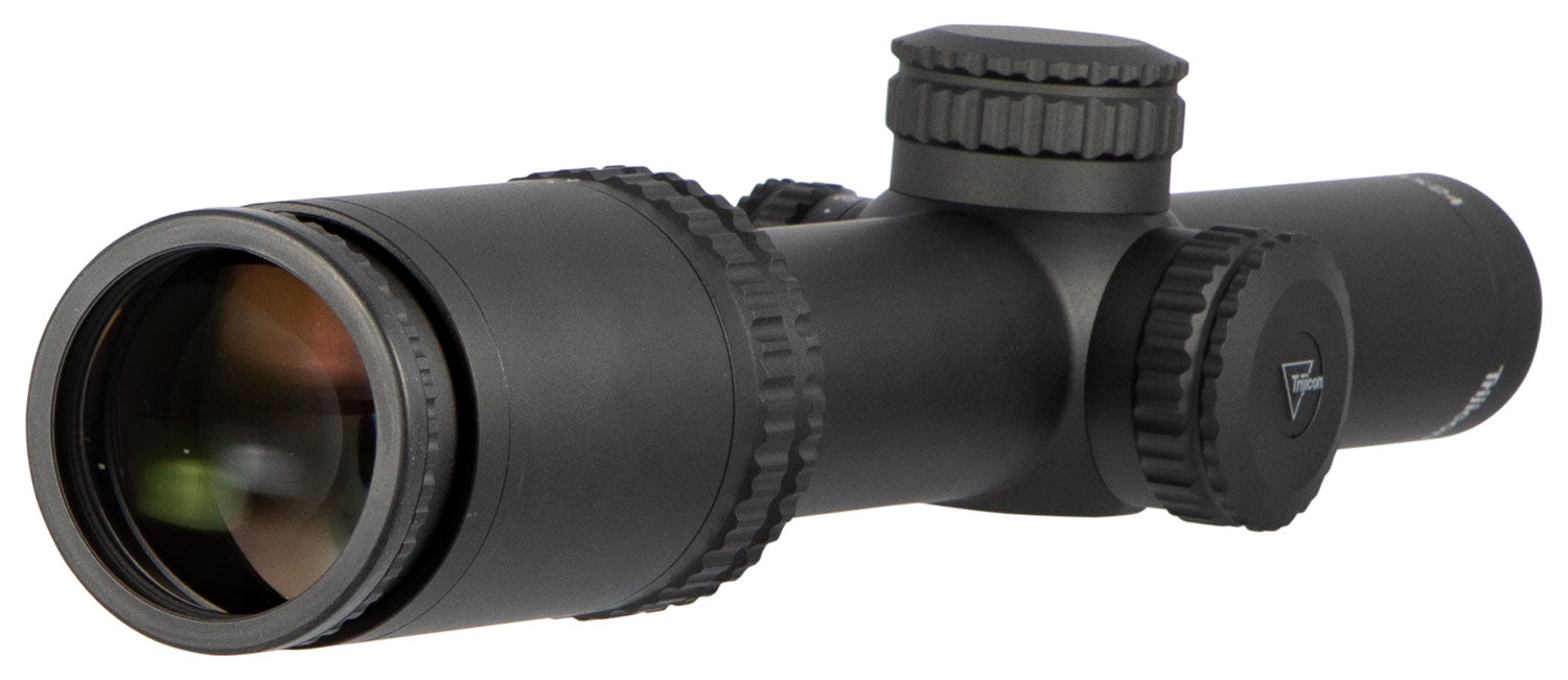 Trijicon AccuPower 1900001 1-4x24mm Illuminated Green MOA-Dot 30mm Tube Black Finish Riflescope