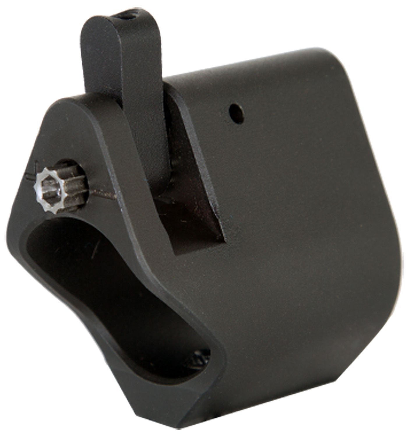 Seekins Precision .750" Select Adjustable Gas Block - Black Melonite Steel