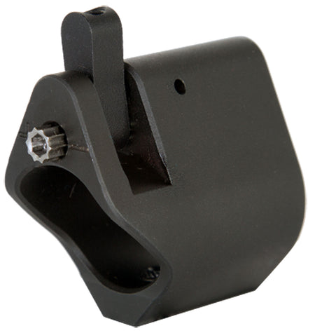 Seekins Precision .875" Select Adjustable Gas Block - Black Melonite Steel