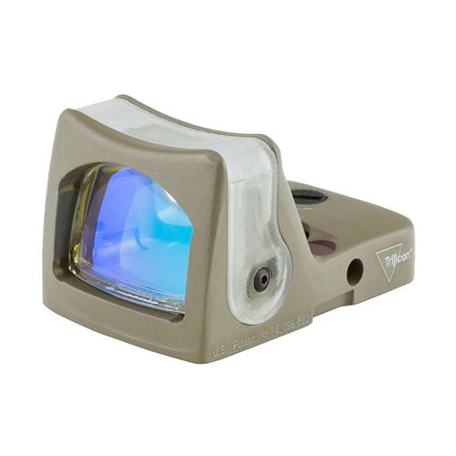 Trijicon RMR 700165 7.0 MOA Amber Dot Dual Illuminated FDE