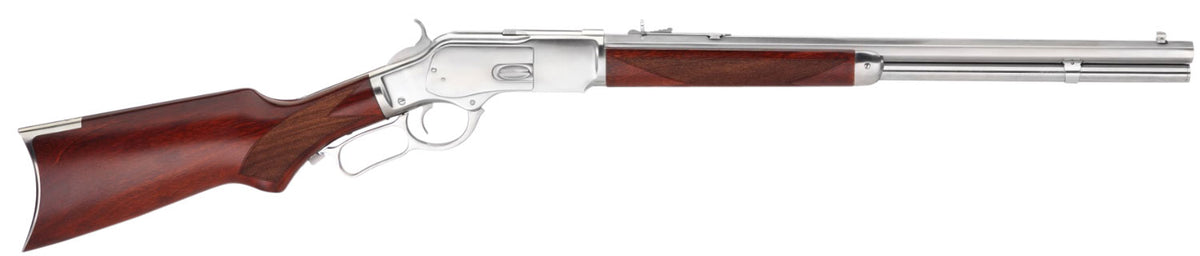 Taylors & Company 1873 .357 Mag Lever-Action Rifle, 20" Barrel, Walnut Pistol Grip Stock (Full Size)