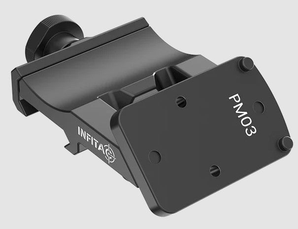 InfiRay 2A01100025 45 Offset Optic Mount Picatinny Rail Compatible