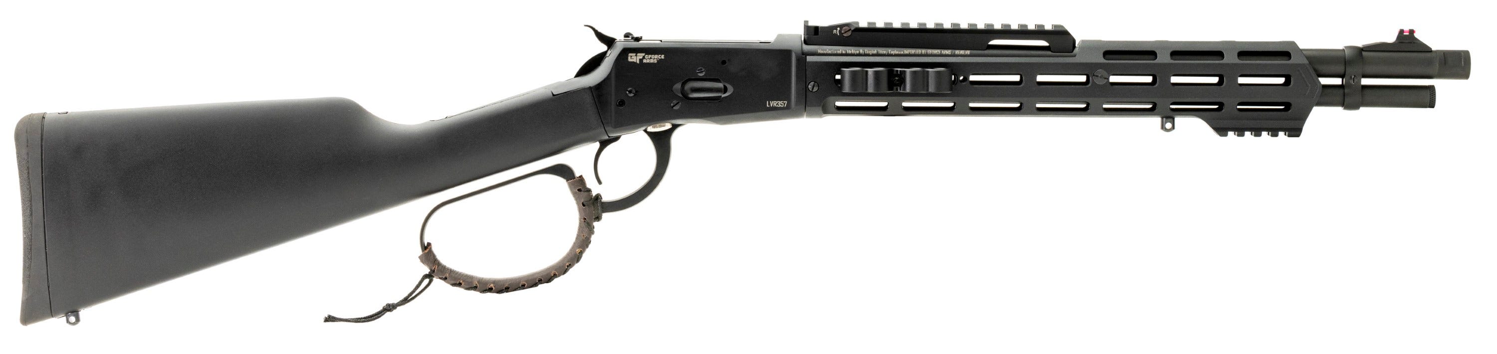 Gforce Arms GFLVR357SXB .357 Mag 16.5" Lever-Action Rifle, Black Cerakote, M-LOK Handguard, 8+1