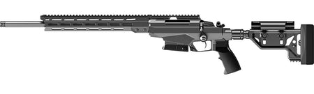 Tikka T3x Tac A1 JRTAC482L - 6.5 Creedmoor, 10+1, 24" Black Barrel, Fixed Aluminum-Bedded Stock, Polymer Grip, Left Hand