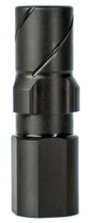 Huxwrx .45 Caliber 3-Lug Muzzle Device 5/8x24 Black