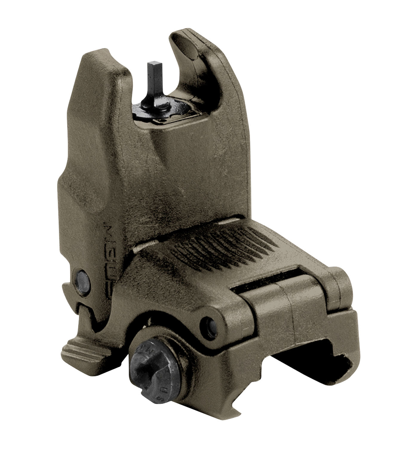 Magpul MBUS MAG247-ODG Polymer Spring-Loaded Flip-Up Front Sight ODG AR-15