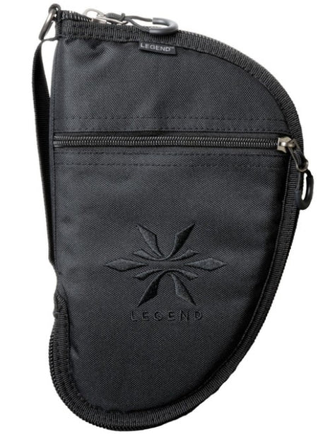 Legend Outdoor Gear Pegasus Full-Size Pistol Rug Black 600D Polyester 10.5x1.2x6.5 PEG504-BK