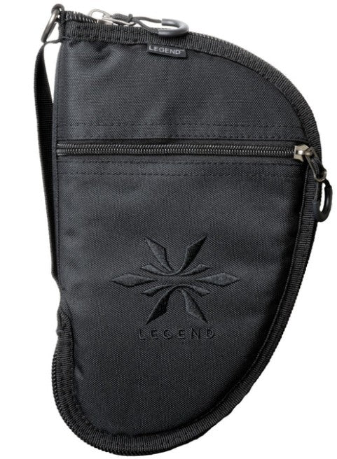 Legend Outdoor Gear Pegasus Full-Size Pistol Rug Black 600D Polyester 10.5x1.2x6.5 PEG504-BK