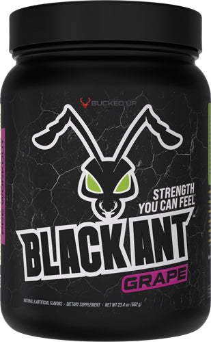 BUCKED UP BLACK ANT PREWORKOUT GRAPE 20 SERVINGS
