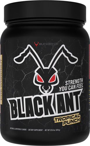 BUCKED UP BLACK ANT PREWORKOUT TROPICAL PUNCH 20 SERVINGS